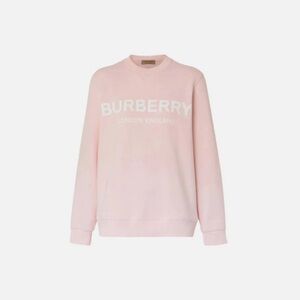Burberry Pink Lanslow Logo Sweatshirt